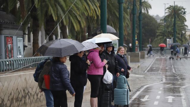 Málaga activa el plan territorial de emergencias en fase preemergencia tras el aviso naranja por lluvias