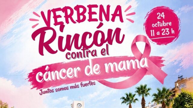 Rincón celebra la verbena 'Rincón contra el Cáncer de Mama. Juntos somos más fuertes'