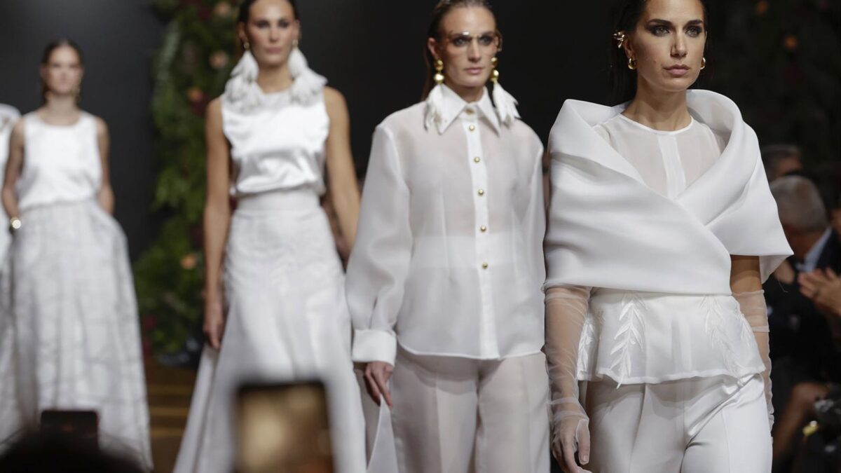 Seis diseñadores de Málaga de Moda "brillan" en Atelier Couture en Madrid