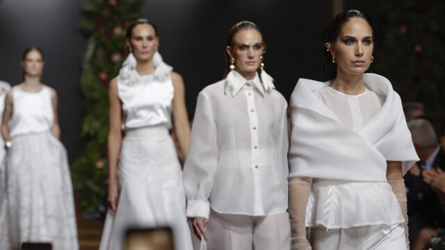 Seis diseñadores de Málaga de Moda "brillan" en Atelier Couture en Madrid