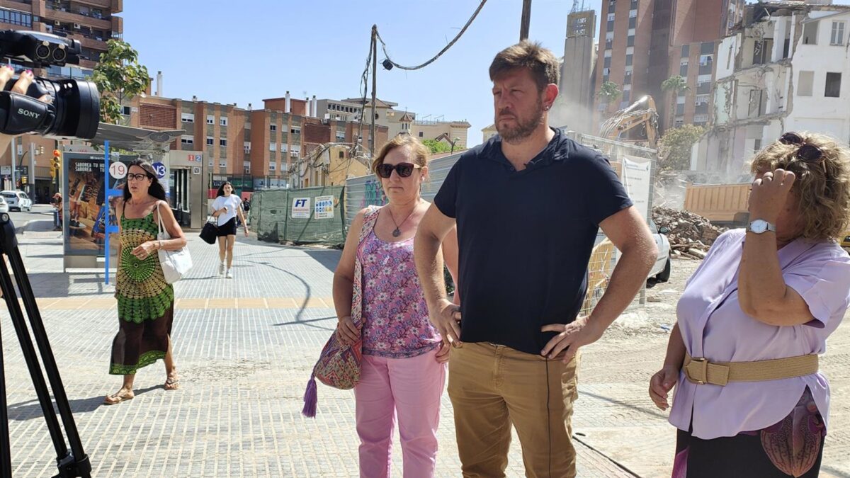 Sguiglia acusa al alcalde de "malvender" la identidad de Málaga y entregar El Perchel a la especulación