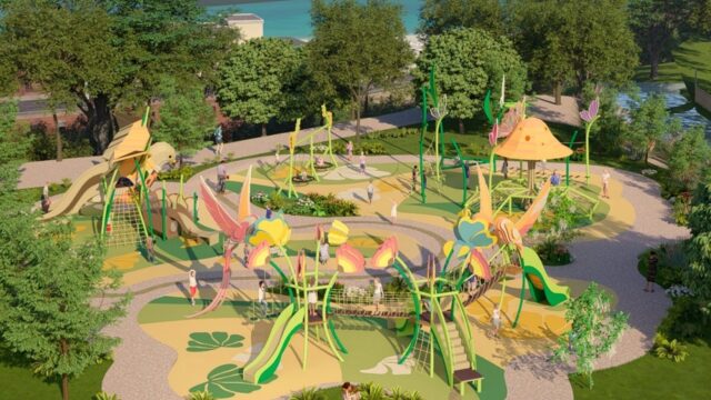 Un 'bosque mágico' transformará la zona infantil del Parque de La Batería de Torremolinos