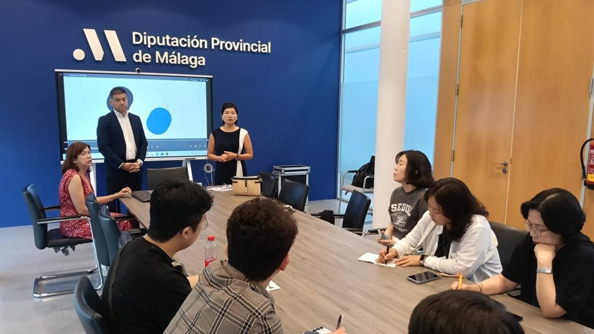 Una delegación de Corea del Sur visita Diputación para conocer su programa de sostenibilidad y cambio climático